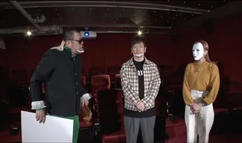 「うっせぇわ」MVのイラストレーター・WOOMAがテレビ初出演 陣内智則が描いた“謎の犬”とコラボ