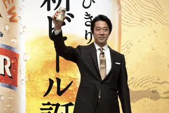 堤真一、ビールのCMで共演の森川葵にビックリ「誰がキャスティングしたんだ？って(笑)」