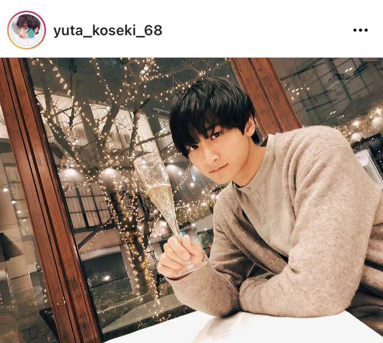 ※小関裕太公式Instagram(yuta_koseki_68)より