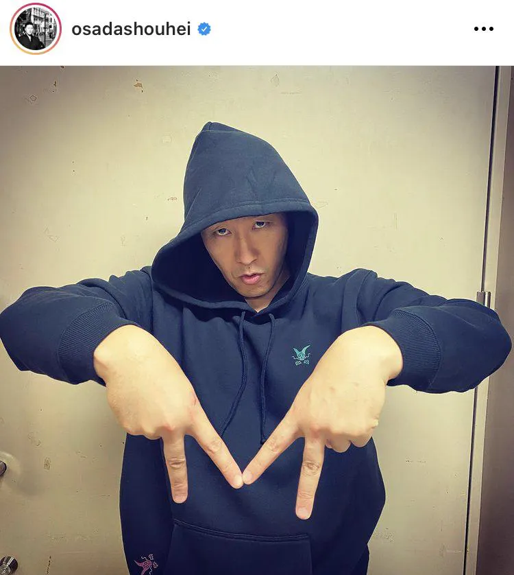 ※チョコレートプラネット・長田庄平公式Instagram(osadashouhei)より