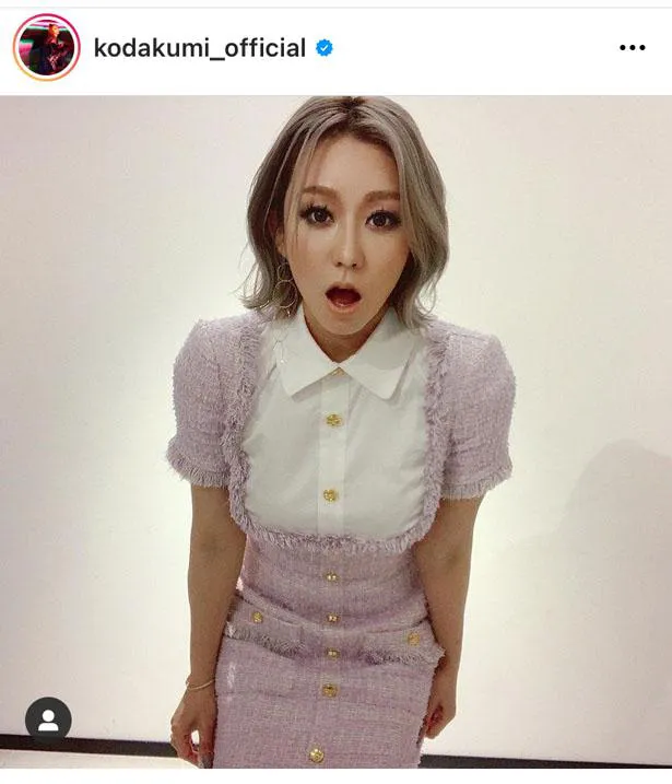 ※倖田來未公式Instagram(kodakumi_official)より