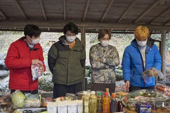 舞祭組だけで冬キャンプ!千賀は「夜のお楽しみ」に大興奮?