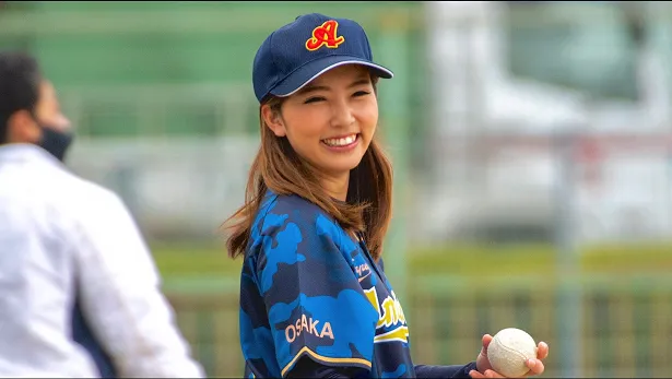 “ガチ野球女子”の笹川萌さん