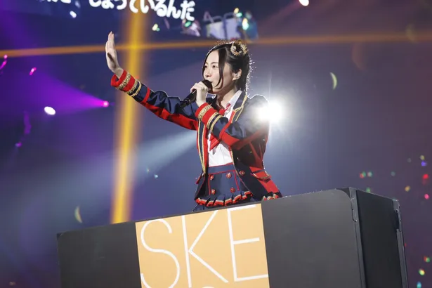 Ske48 松井珠理奈 ネズミ の描かれたプラカードで I Miss You のメッセージ Webザテレビジョン