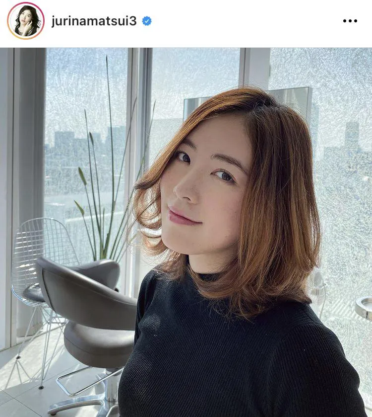 ※松井珠理奈オフィシャルInstagram(jurinamatsui3)より