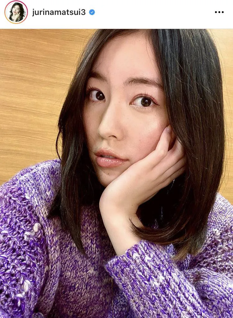 ※松井珠理奈オフィシャルInstagram(jurinamatsui3)より