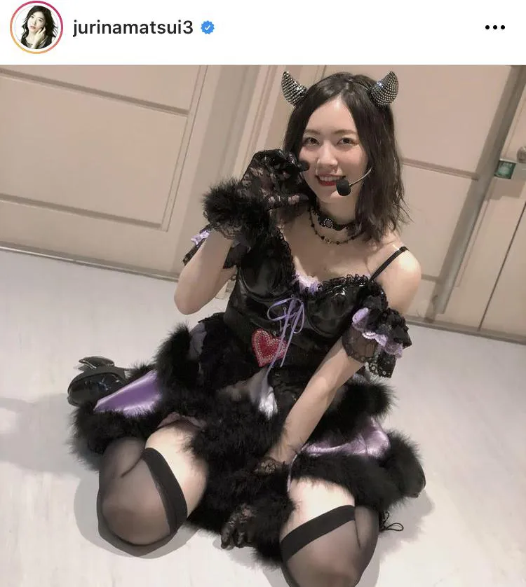 ※松井珠理奈オフィシャルInstagram(jurinamatsui3)より