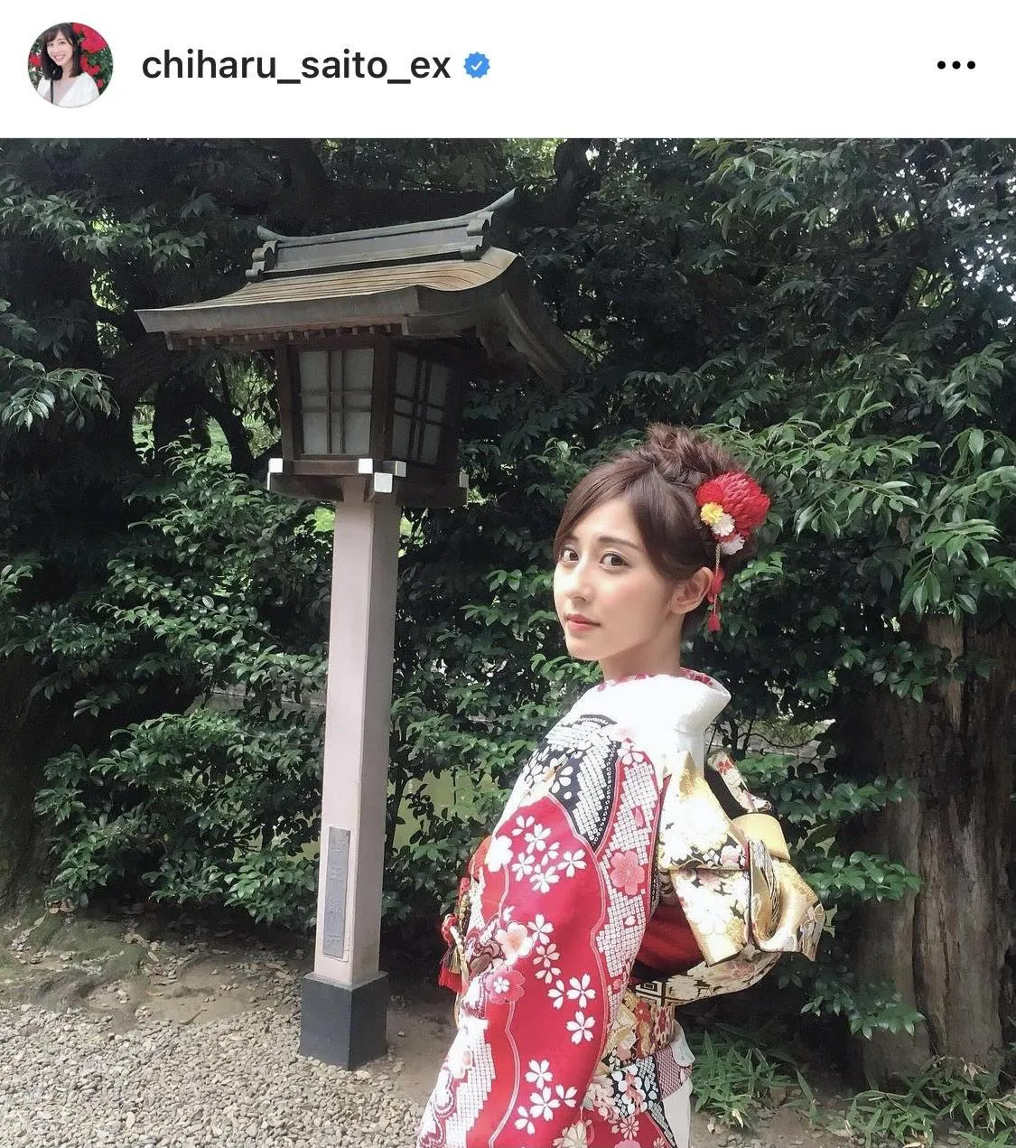 ※画像は斎藤ちはるアナ公式Instagram(chiharu_saito_ex)より