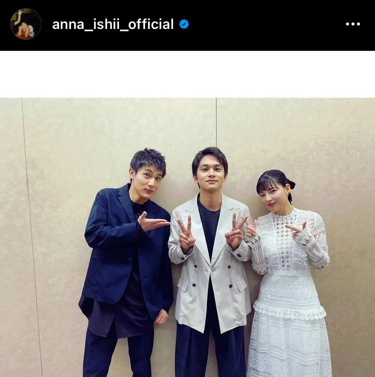 中川大志、石井杏奈、北村匠海の3SHOT