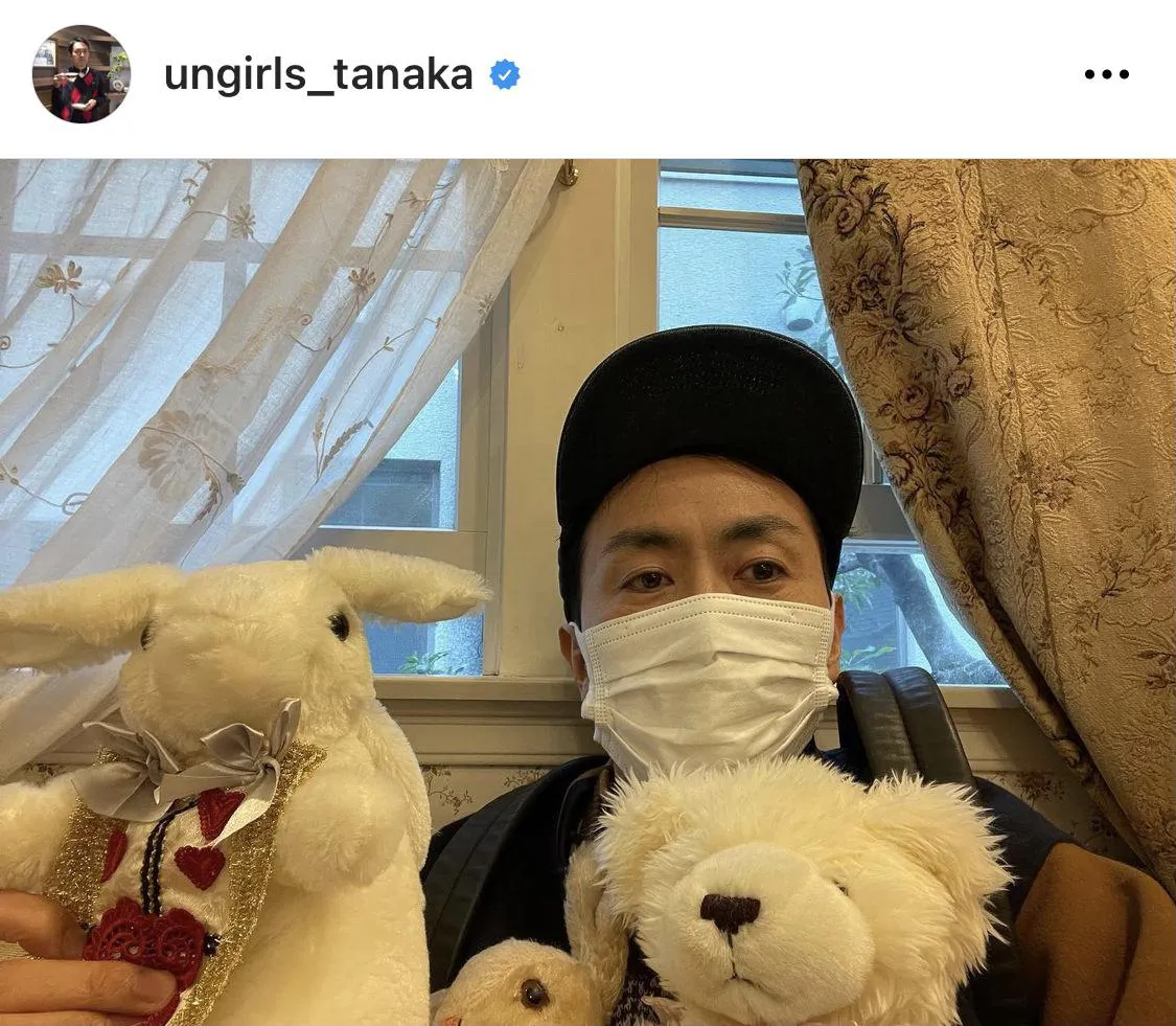 ※田中卓志公式Instagram(ungirls_tanaka)より