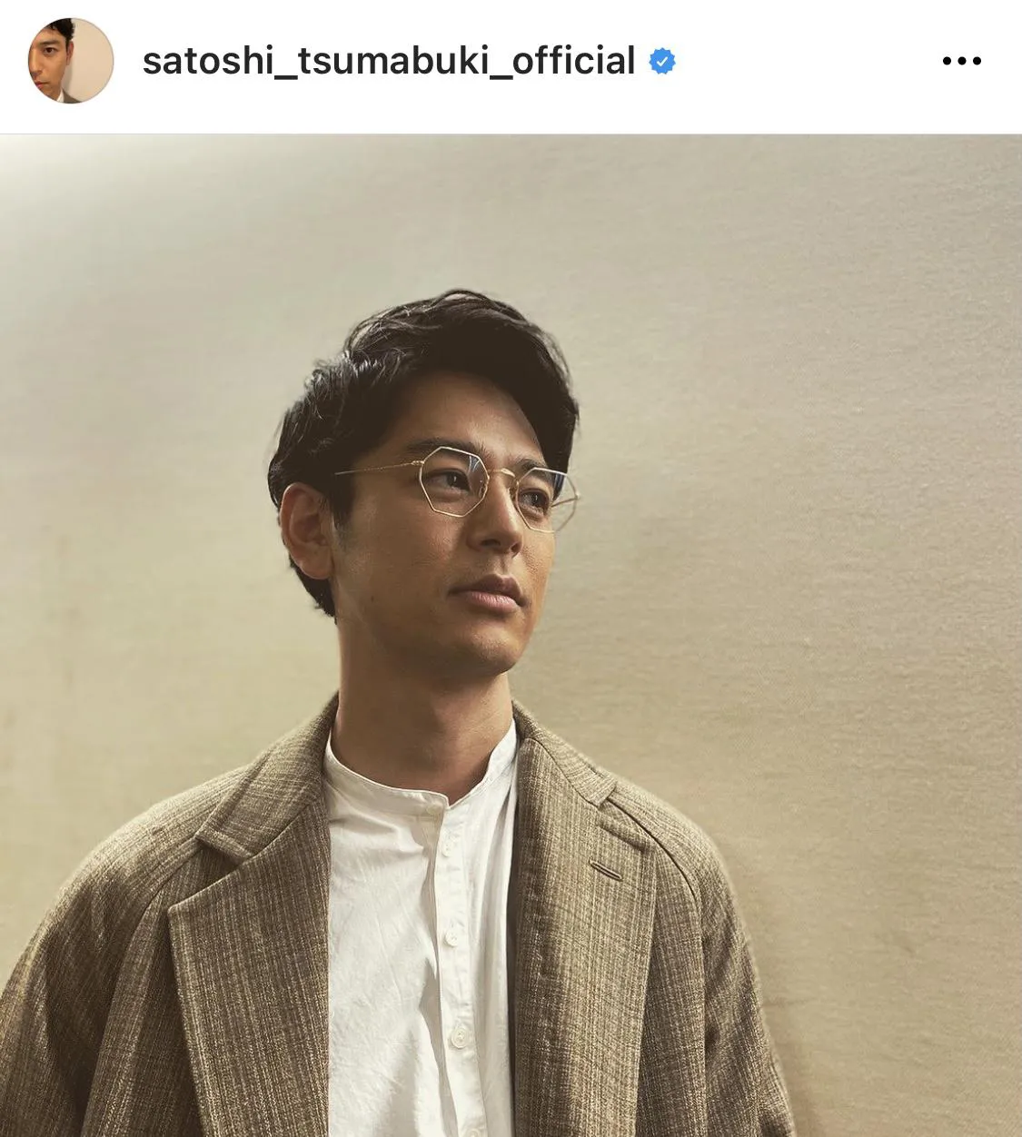 ※画像は妻夫木聡(satoshi_tsumabuki_official)公式Instagramより