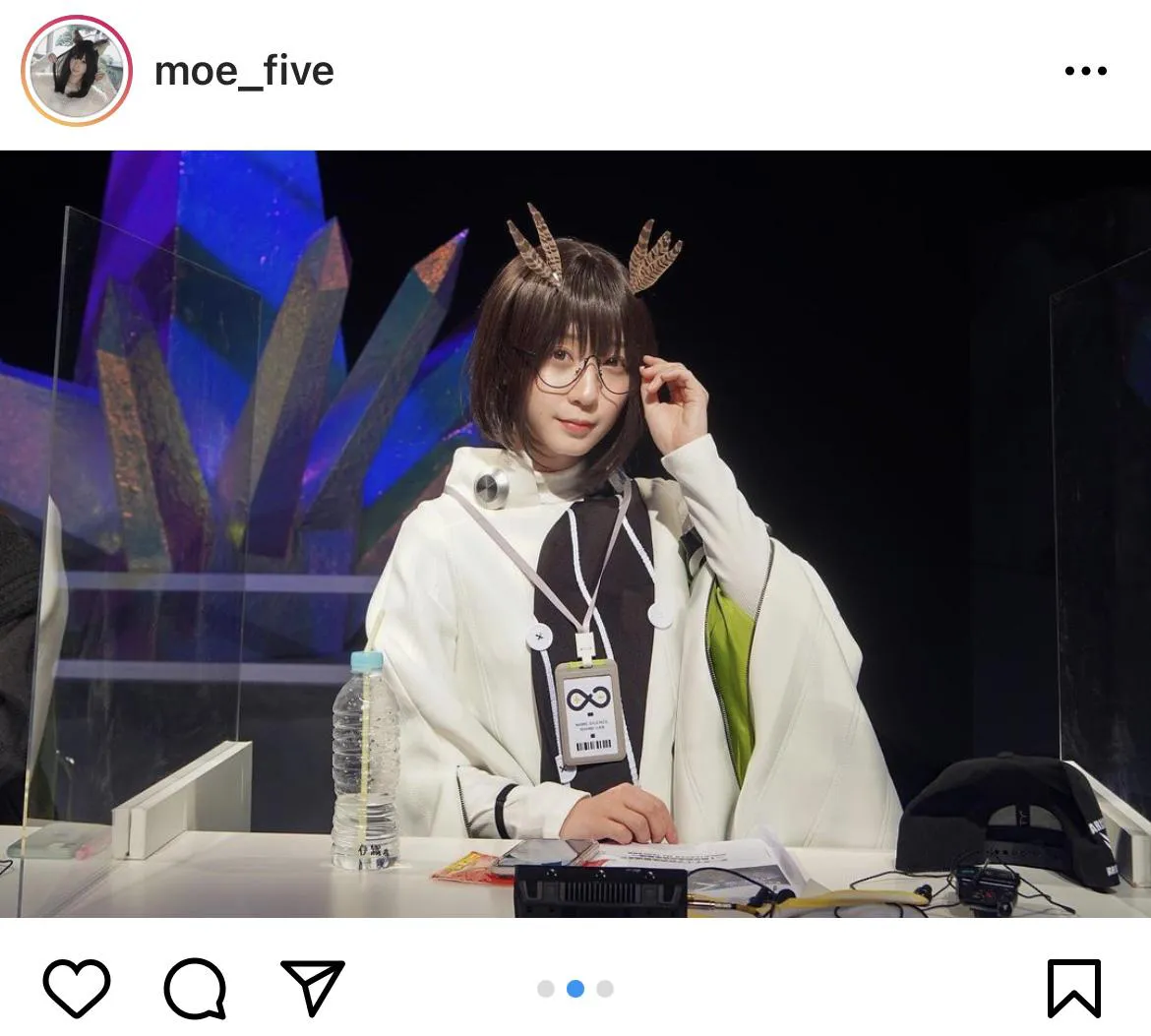 ※画像は伊織もえ(moe_five)公式Instagramのスクリーンショット