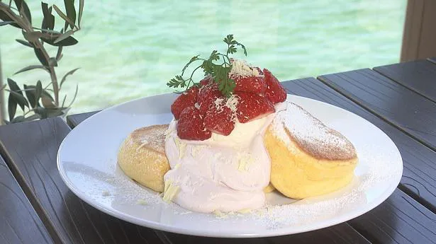 「幸せのパンケーキ淡路島リゾート」のパンケーキ