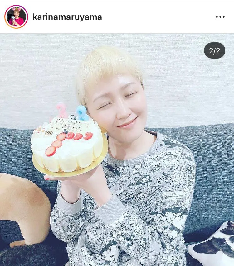 ※画像は丸山桂里奈Instagram(karinamaruyama)のスクリーンショット