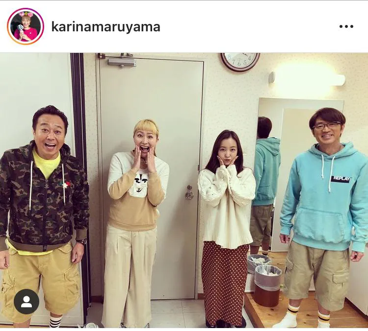 ※画像は丸山桂里奈Instagram(karinamaruyama)のスクリーンショット