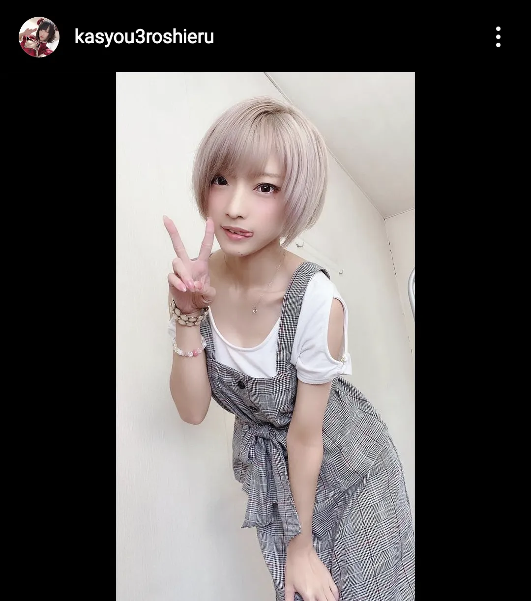 ※画像は火将ロシエル(kasyou3roshieru)公式Instagramのスクリーンショット