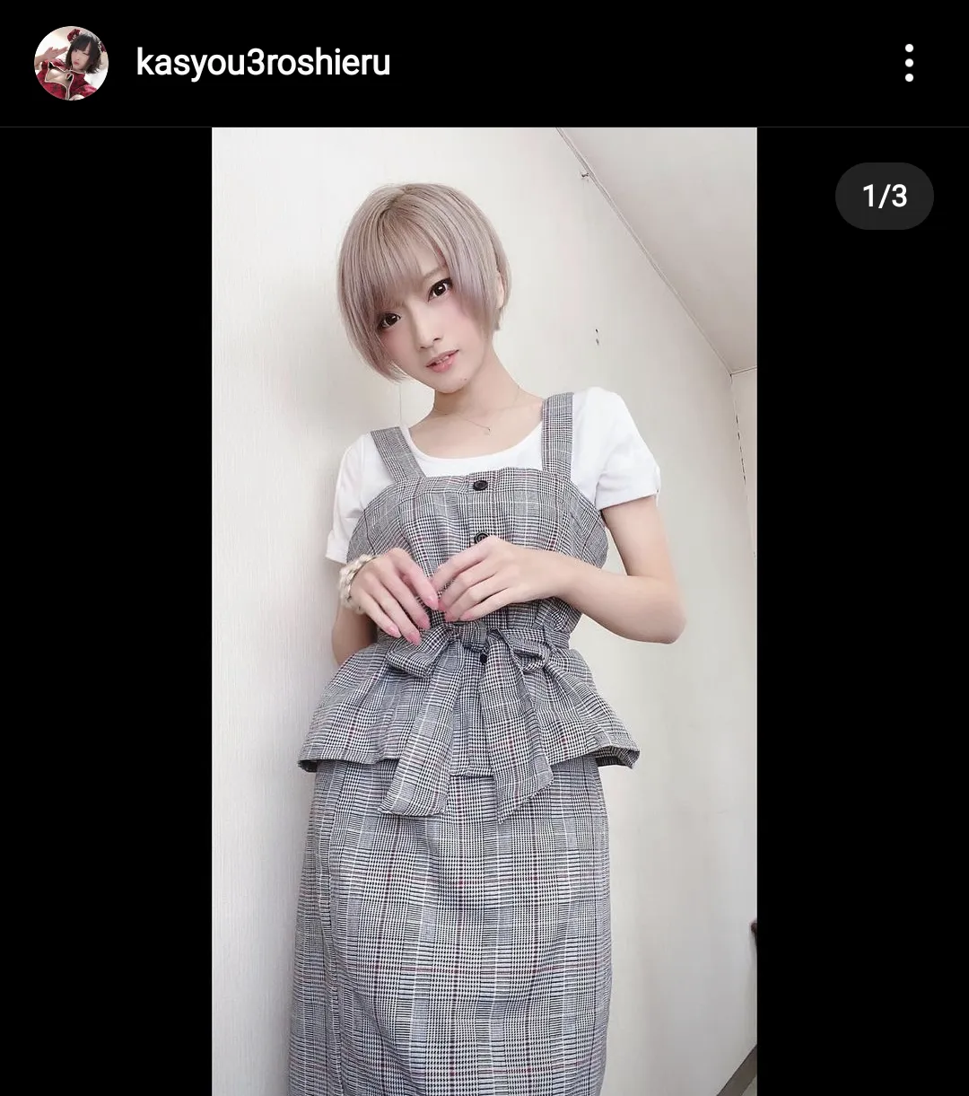 ※画像は火将ロシエル(kasyou3roshieru)公式Instagramのスクリーンショット