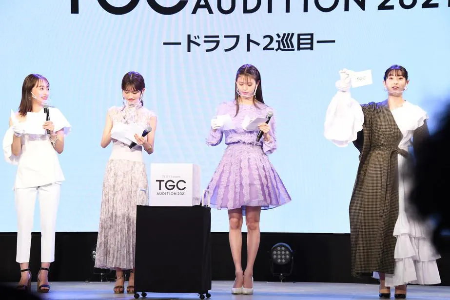 「DUO presents TGC AUDITION 2021」の様子