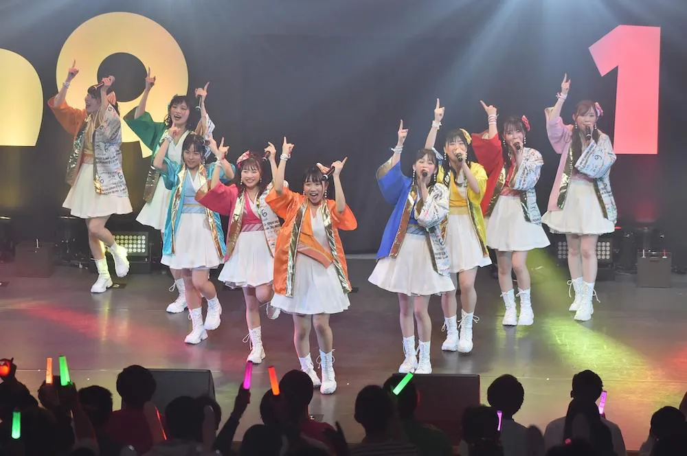 結成10周年記念ライブ「#LinQ10祭〜だって好きっちゃもん！〜 」の模様