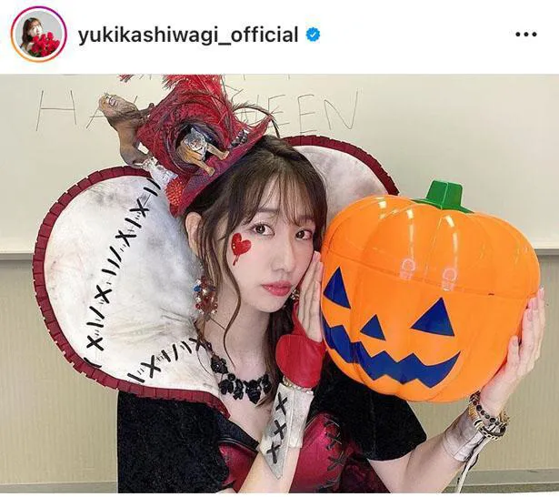 ※柏木由紀オフィシャルInstagram(yukikashiwagi_official)より