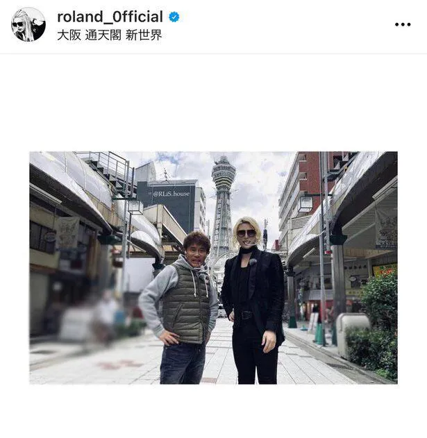 ※ROLAND公式Instagram(roland_0fficial)より