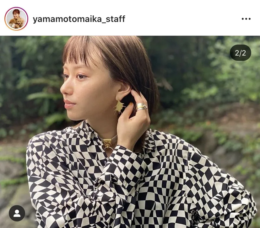 ※山本舞香スタッフの公式Instagram(yamamotomaika_staff)より