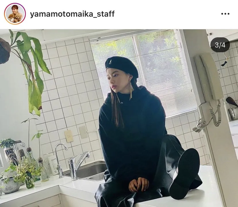 ※山本舞香スタッフの公式Instagram(yamamotomaika_staff)より