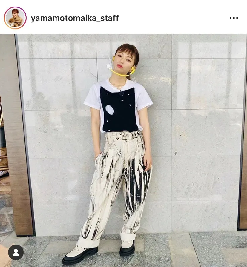 ※山本舞香スタッフの公式Instagram(yamamotomaika_staff)より