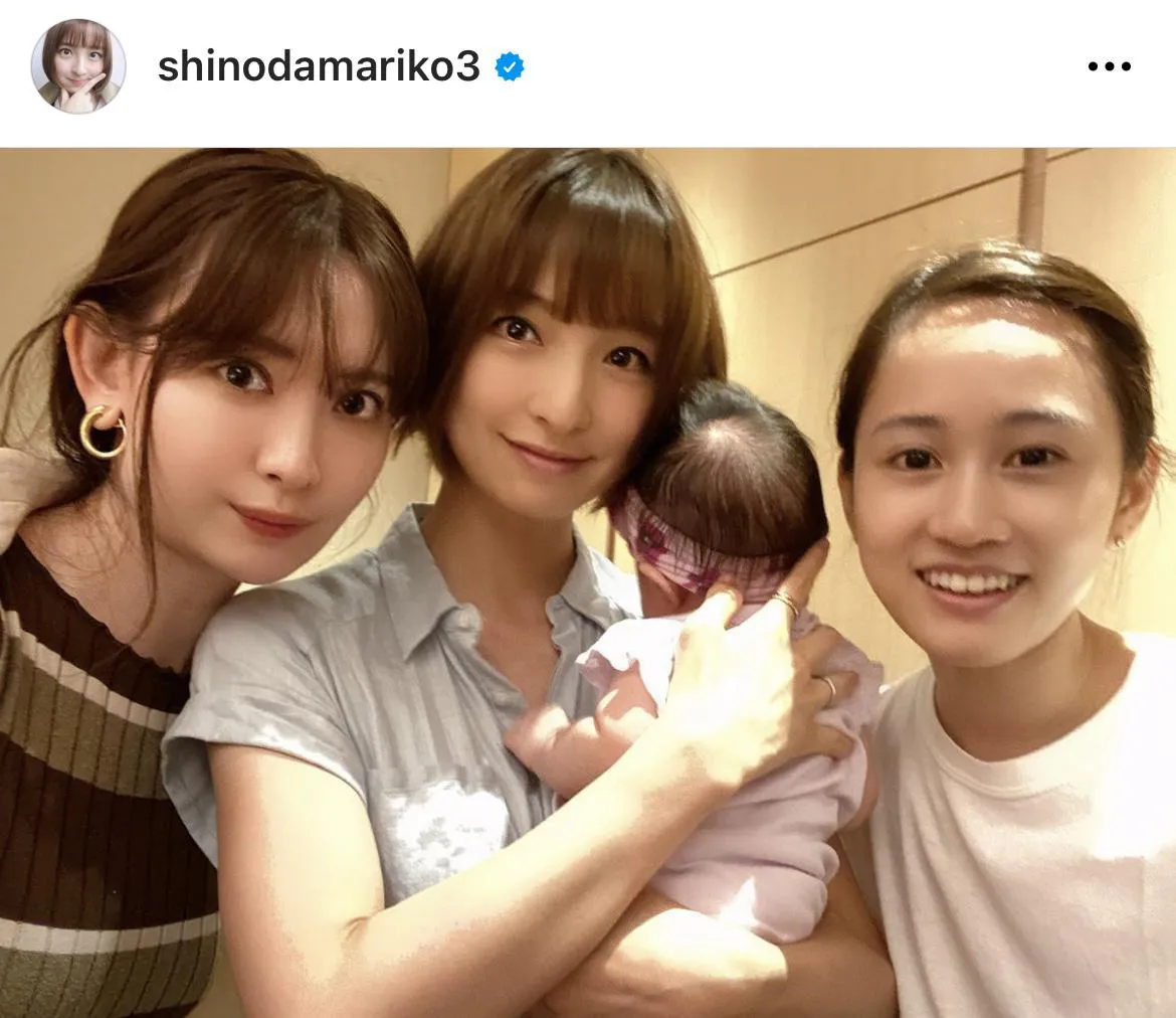 画像・写真 小嶋陽菜×篠田麻里子、変わらぬ美しさ！“にゃんまり”2SHOT