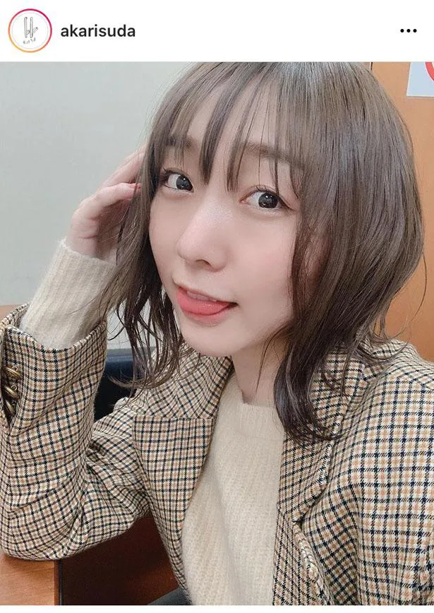 画像 須田亜香里 かわい過ぎる 29歳の猫耳 Shotに反響 アイドル感つよいあかりん最高 19 19 Webザテレビジョン