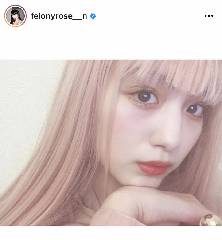 ※画像は鶴嶋乃愛(felonyrose__n)オフィシャルInstagramのスクリーンショット