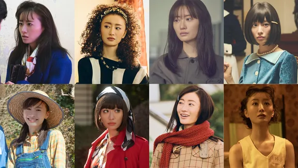 「WOWOWオリジナルドラマ 向こうの果て」で主演を務める松本まりかの、8種類に及ぶ役衣装カットが一挙に公開！