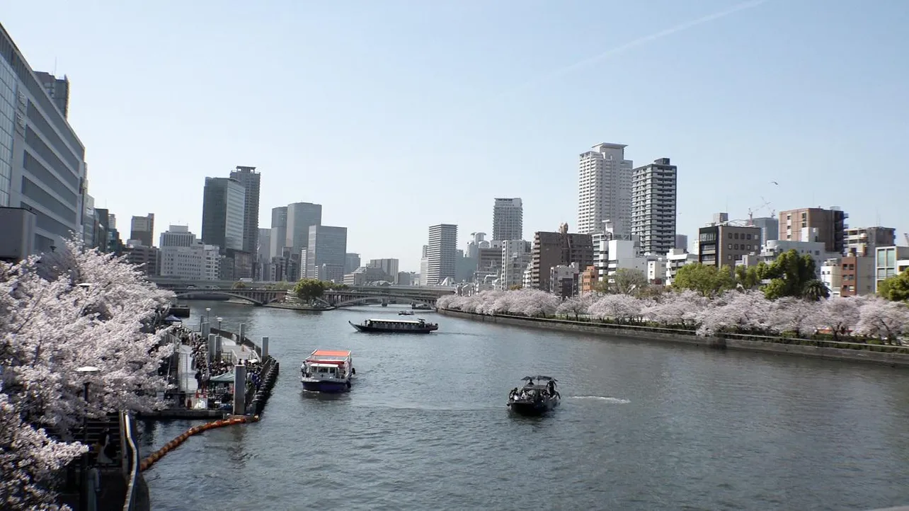 水の都・大阪の景色