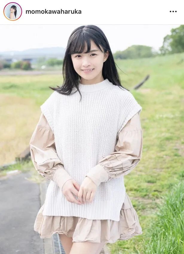 ※画像は百川晴香(momokawaharuka)オフィシャルInstagramのスクリーンショット