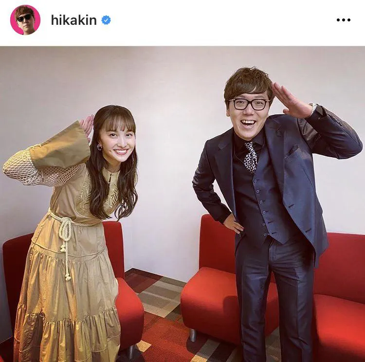 ※画像はHIKAKIN公式Instagram(hikakin)より