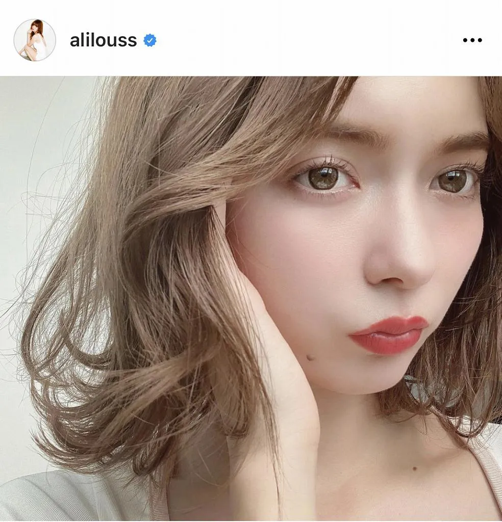 ※画像は八木アリサ(alilouss)オフィシャルInstagramのスクリーンショット