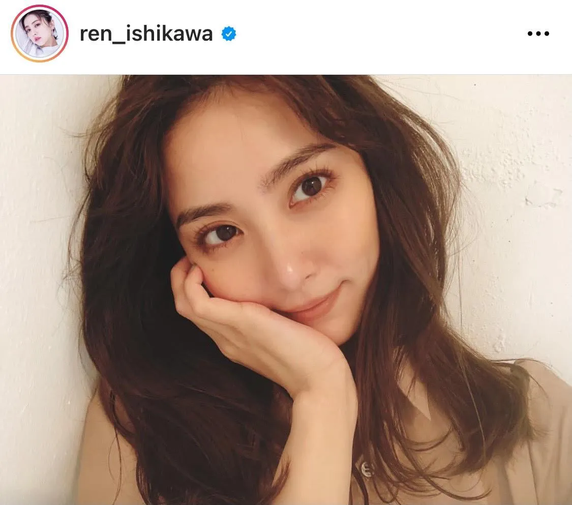 ※画像は石川恋(ren_ishikawa)公式Instagramのスクリーンショット　