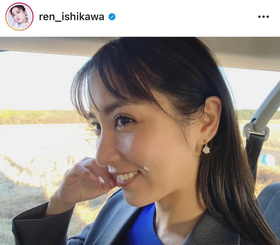 ※画像は石川恋(ren_ishikawa)公式Instagramのスクリーンショット