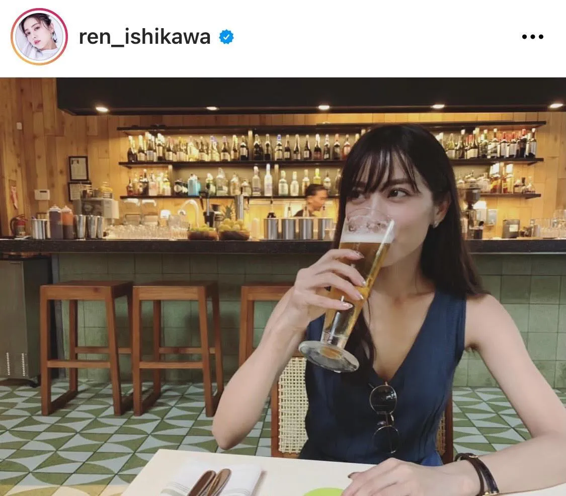 ※画像は石川恋(ren_ishikawa)公式Instagramのスクリーンショット