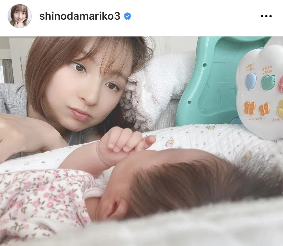 ※篠田麻里子公式Instagram(shinodamariko3)より