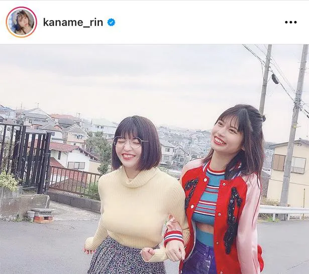 ※画像は、鹿目凛(kaname_rin)オフィシャルInstagramのスクリーンショット