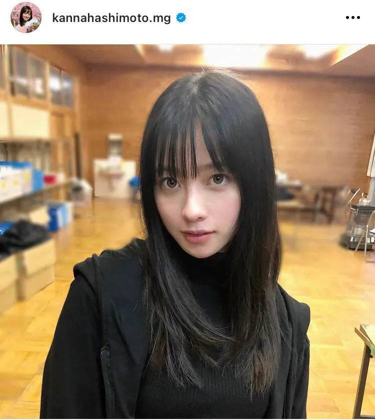 ※橋本環奈マネジャー公式Instagram(kannahashimoto.mg)のスクリーンショット