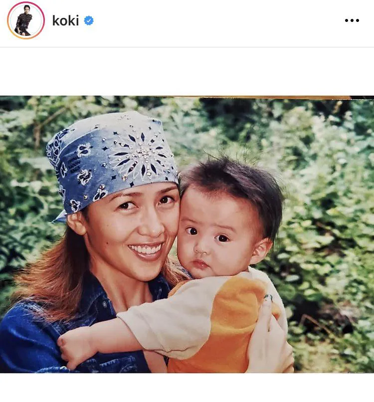 ※Koki,公式Instagram(koki)のスクリーンショット