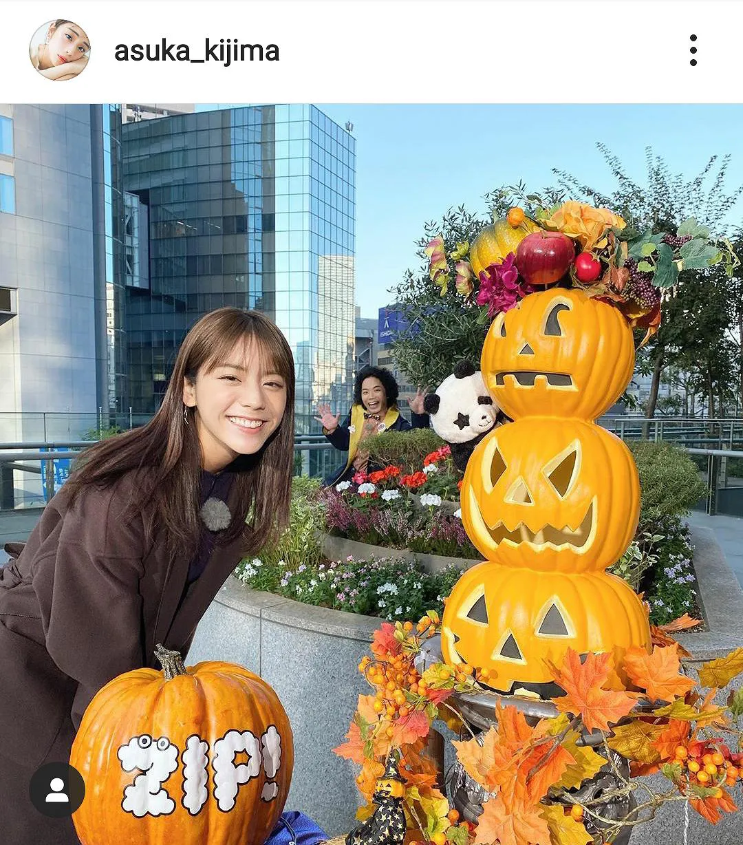 ※画像は貴島明日香(asuka_kijima)公式Instagramのスクリーンショット