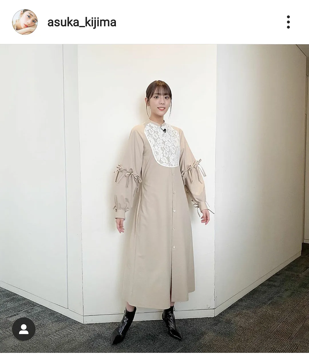 ※画像は貴島明日香(asuka_kijima)公式Instagramのスクリーンショット