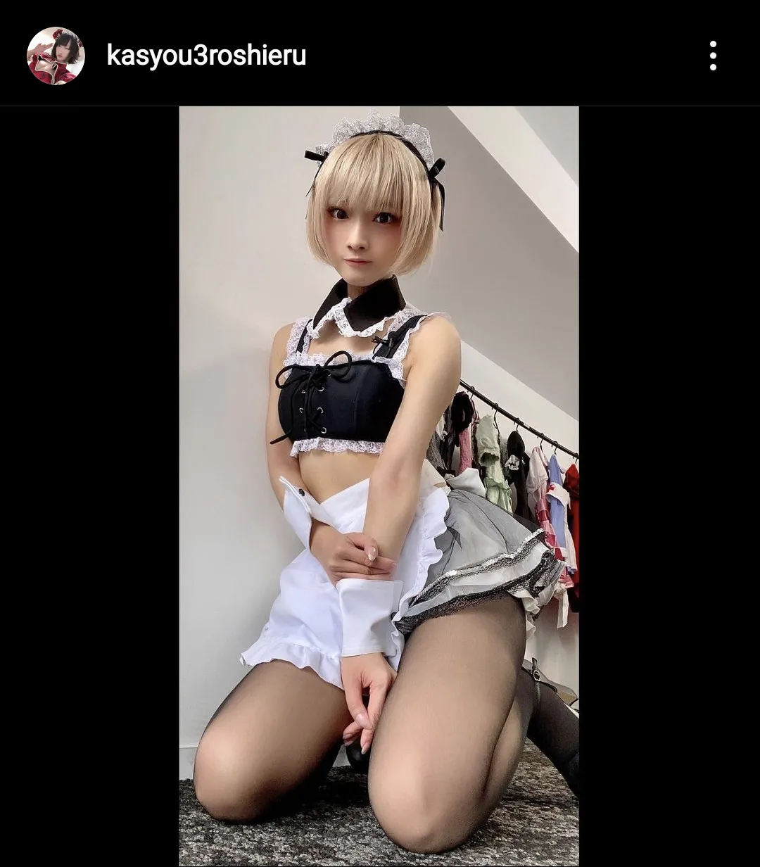 ※画像は火将ロシエル(kasyou3roshieru)公式Instagramのスクリーンショット