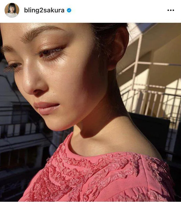 ※井上咲楽オフィシャルInstagram(bling2sakura)より