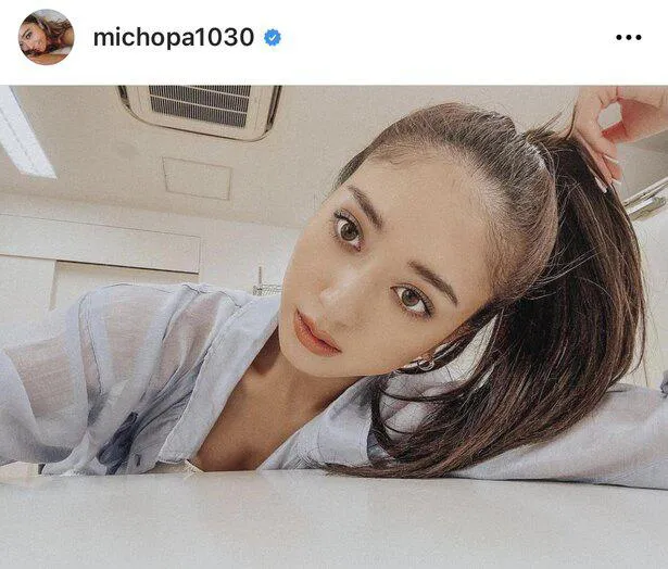 ※池田美優公式Instagram(michopa1030)のスクリーンショット