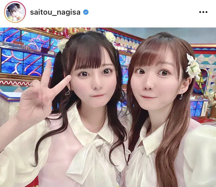 ※齊藤なぎさ公式Instagram(saitou_nagisa)のスクリーンショット