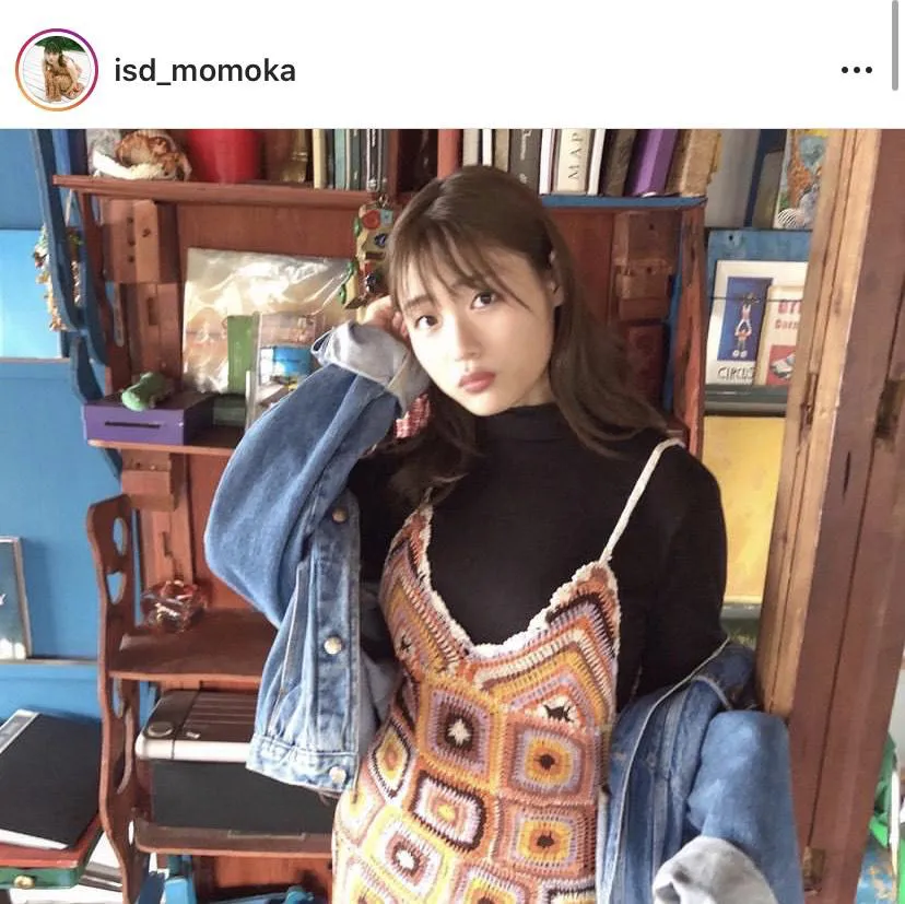 ※石田桃香公式Instagram(isd_momoka)より